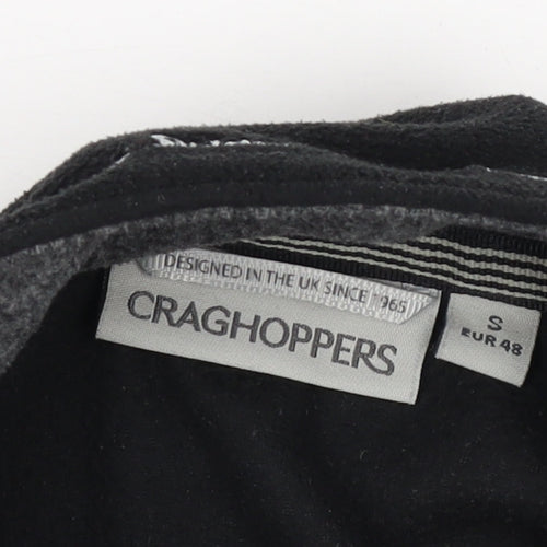Craghoppers Men’s Black S 1/2 Zip Fleece Pullover Outdoor Sweatshirt