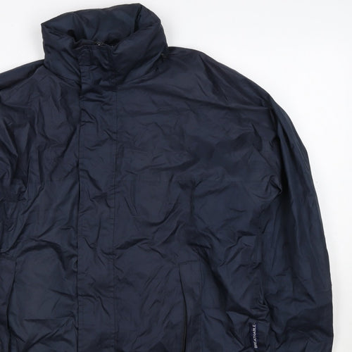 Target Dry Men’s Blue XS Breathable Windbreaker Jacket Full Zip