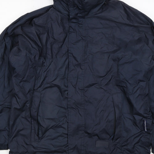 Target Dry Men’s Blue XS Breathable Windbreaker Jacket Full Zip
