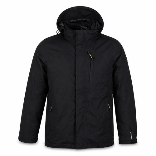 Ajuacho Men’s Black M Hooded Waterproof Insulated Ski Parka Jacket