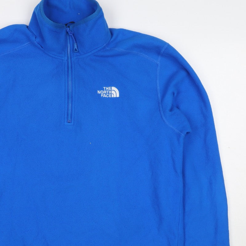 The North Face Men’s Blue M 1/4 Zip Fleece Pullover Sweatshirt