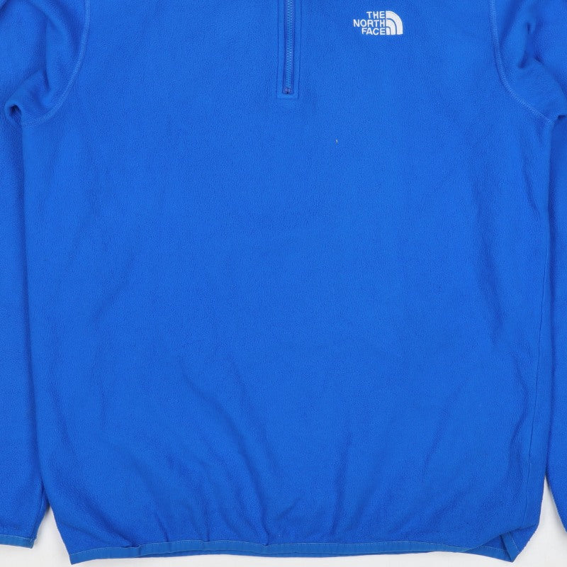 The North Face Men’s Blue M 1/4 Zip Fleece Pullover Sweatshirt