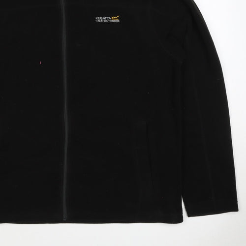 Regatta Men’s Black XL Full Zip Fleece Jacket Outdoor Walking