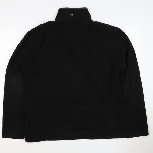 Regatta Men’s Black XL Full Zip Fleece Jacket Outdoor Walking