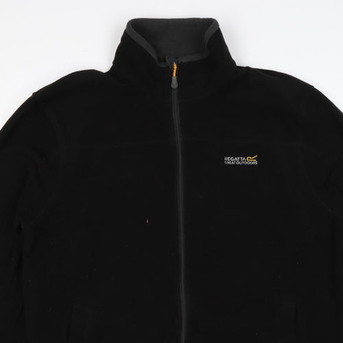 Regatta Men’s Black XL Full Zip Fleece Jacket Outdoor Walking