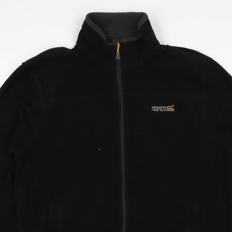 Regatta Men’s Black XL Full Zip Fleece Jacket Outdoor Walking