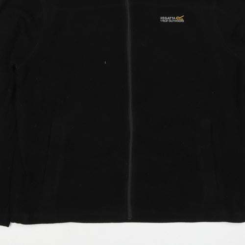 Regatta Men’s Black XL Full Zip Fleece Jacket Outdoor Walking