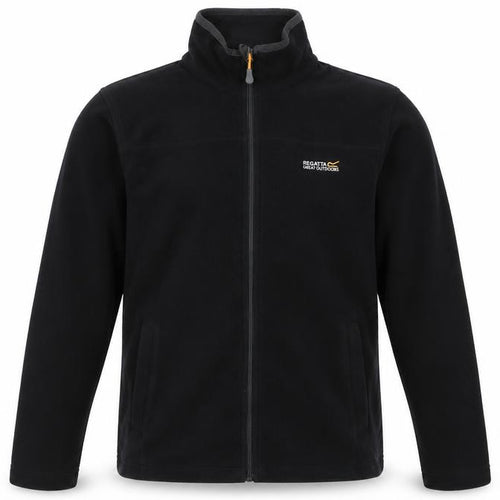 Regatta Men’s Black XL Full Zip Fleece Jacket Outdoor Walking