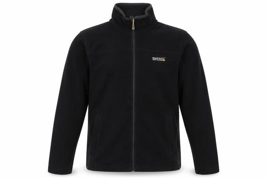 Regatta Men’s Black XL Full Zip Fleece Jacket Outdoor Walking
