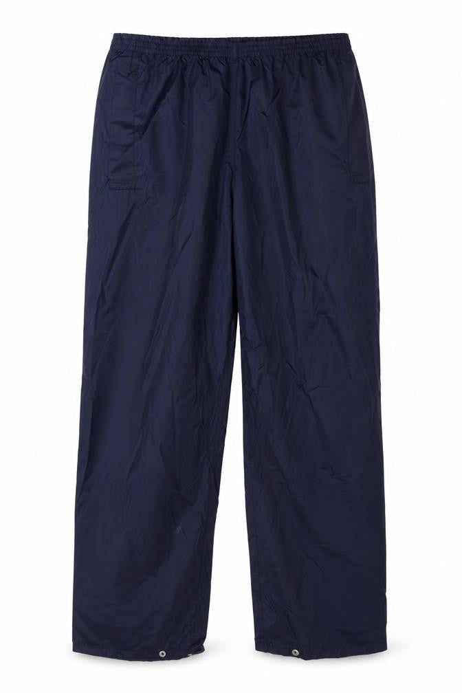 Regatta Men's Blue S Waterproof Rain Trousers Elastic Waist Outdoor