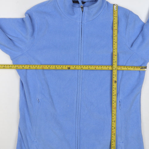 Marks and Spencer Women’s Blue Size 18 Fleece Full Zip Jacket