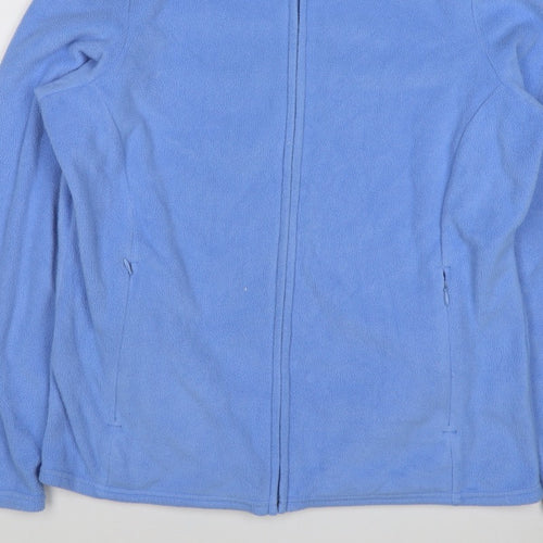 Marks and Spencer Women’s Blue Size 18 Fleece Full Zip Jacket