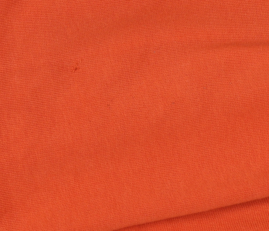 LC Waikiki Men’s Orange M Relaxed Graphic Print Pullover Hoodie
