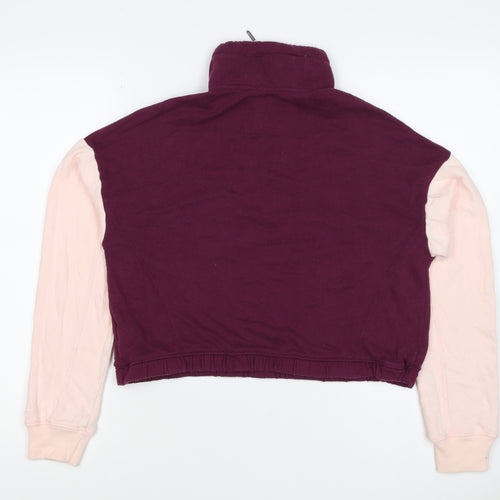 Hollister Women’s S Multicoloured Pullover 1/2 Zip Sweatshirt