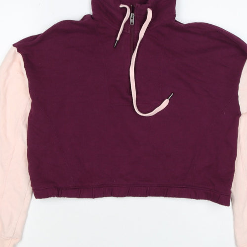 Hollister Women’s S Multicoloured Pullover 1/2 Zip Sweatshirt