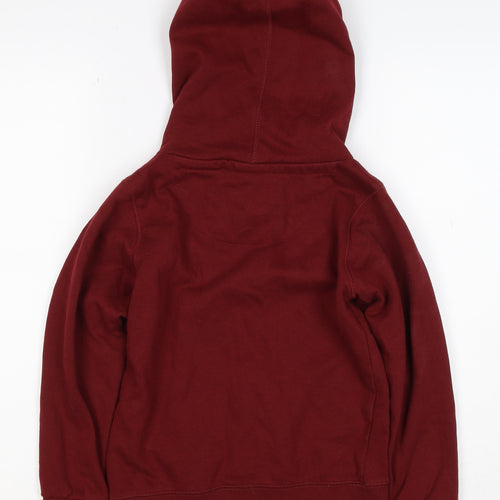 Petrol Industries Boys Red 7-8 Years Pullover Hoodie Graphic Logo