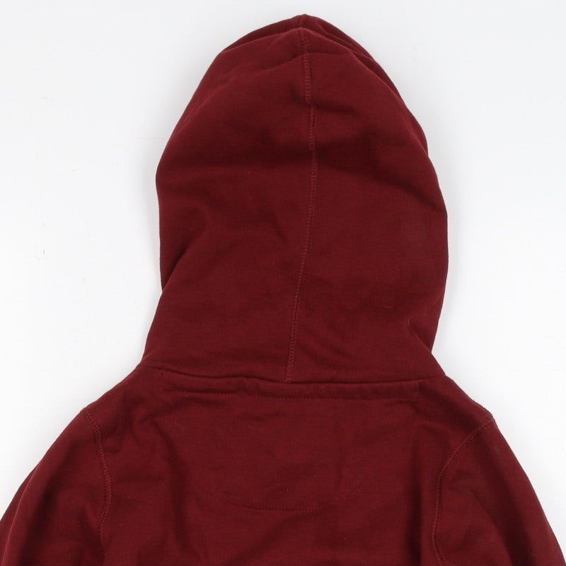 Petrol Industries Boys Red 7-8 Years Pullover Hoodie Graphic Logo
