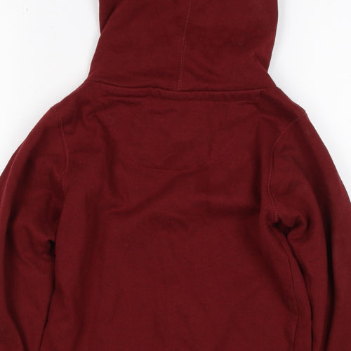 Petrol Industries Boys Red 7-8 Years Pullover Hoodie Graphic Logo