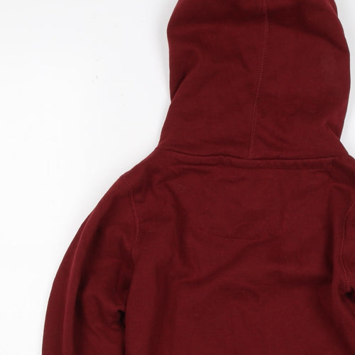 Petrol Industries Boys Red 7-8 Years Pullover Hoodie Graphic Logo