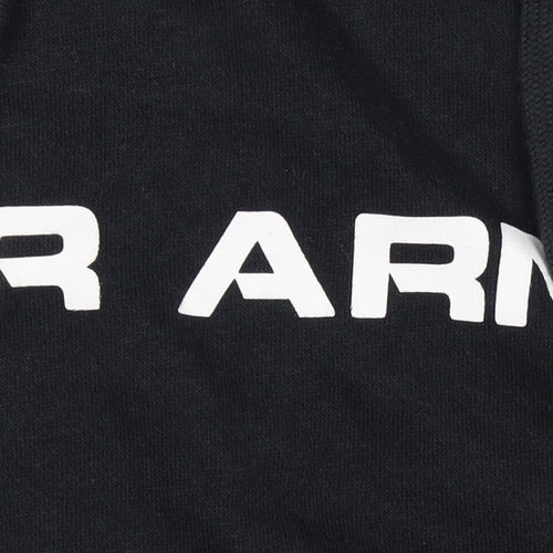 Under Armour Men’s Black M Pullover Hoodie Logo Graphic Sports