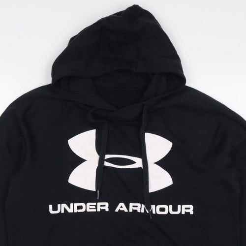 Under Armour Men’s Black M Pullover Hoodie Logo Graphic Sports