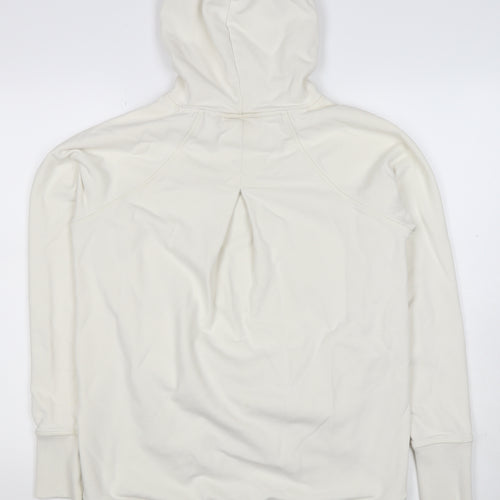 Sweaty Betty Women Ivory XS Pullover Hoodie Raglan Long Sleeve
