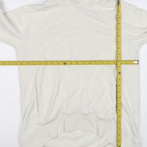Sweaty Betty Women Ivory XS Pullover Hoodie Raglan Long Sleeve