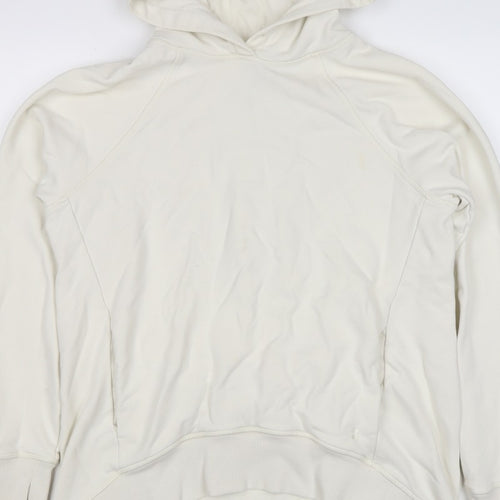 Sweaty Betty Women Ivory XS Pullover Hoodie Raglan Long Sleeve