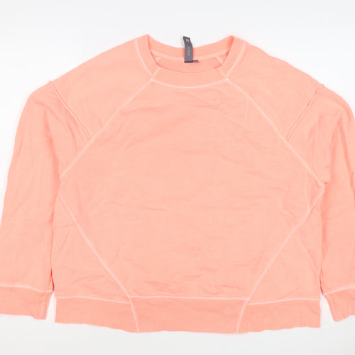 Sweet Betty London Women’s Pink M Cotton Raglan Crew Neck Sweatshirt