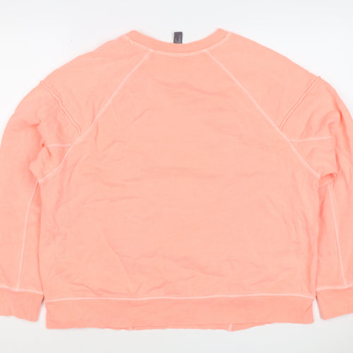 Sweet Betty London Women’s Pink M Cotton Raglan Crew Neck Sweatshirt