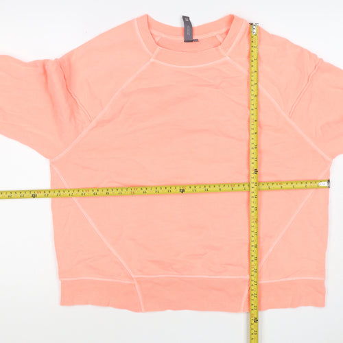 Sweet Betty London Women’s Pink M Cotton Raglan Crew Neck Sweatshirt