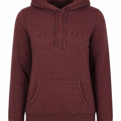 Jack Wills Women’s Red UK 6 Pullover Hoodie Logo Pocket