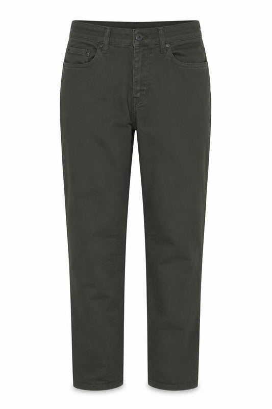 UNIQLO Women Green S Straight Mid Rise Stretch Jeans