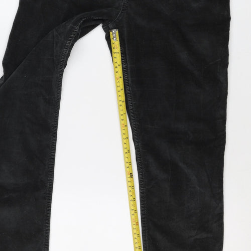Abercrombie & Fitch Women’s Black Size 8 W29 Stretch Straight Trousers