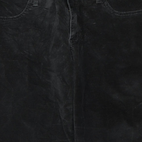 Abercrombie & Fitch Women’s Black Size 8 W29 Stretch Straight Trousers