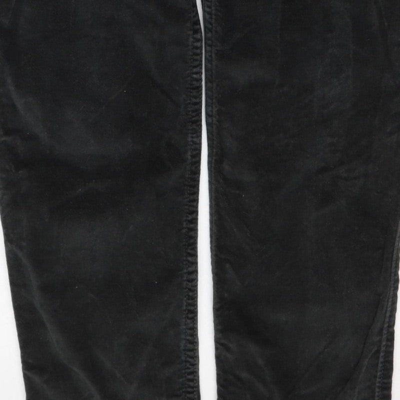 Abercrombie & Fitch Women’s Black Size 8 W29 Stretch Straight Trousers