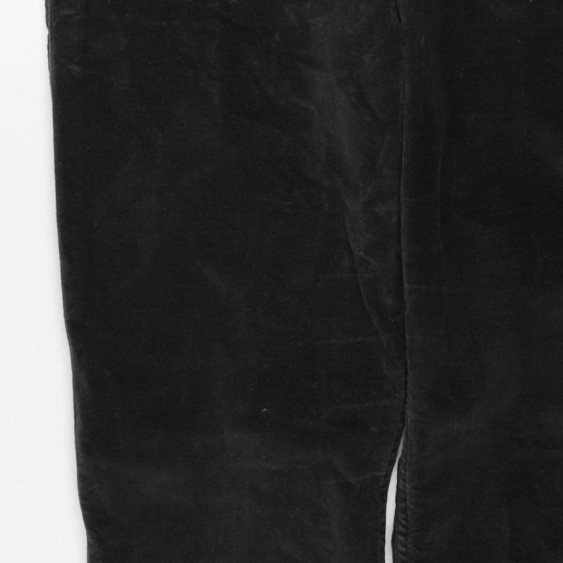 Abercrombie & Fitch Women’s Black Size 8 W29 Stretch Straight Trousers