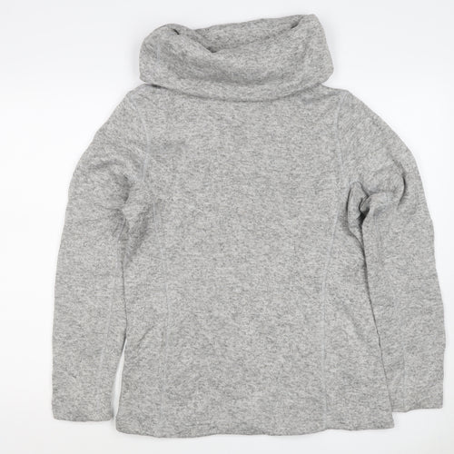 Mountain Warehouse Women Grey UK 14 Pullover Cowl Neck Hoodie