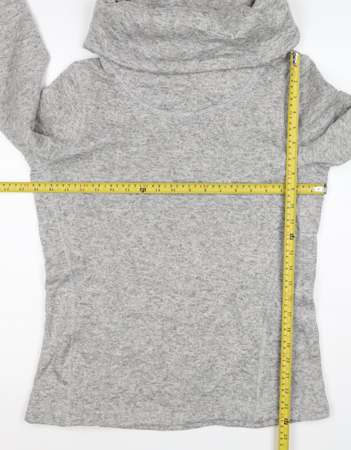 Mountain Warehouse Women Grey UK 14 Pullover Cowl Neck Hoodie