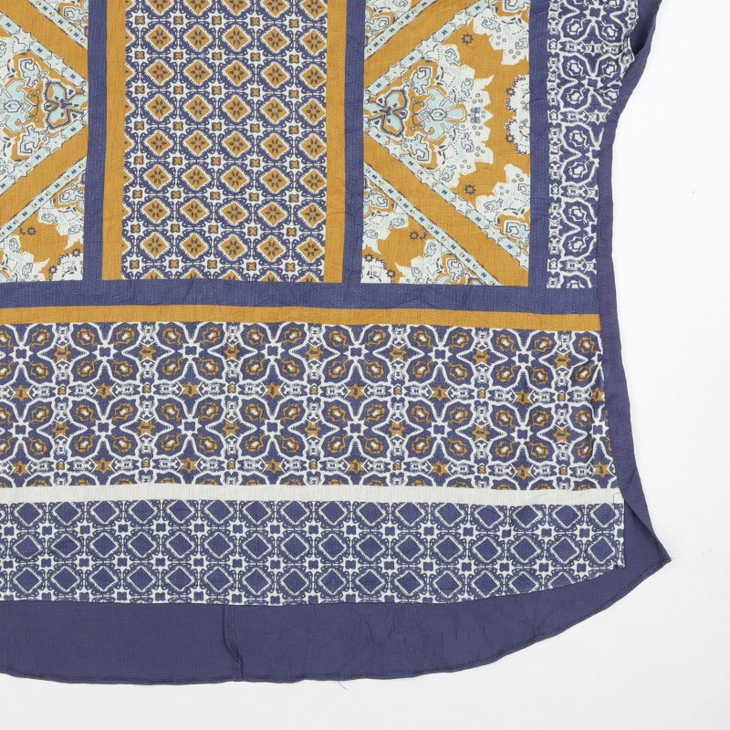 Additional view of Nutmeg Women Multicoloured Geometric Tunic Top UK 22 Short Sleeve