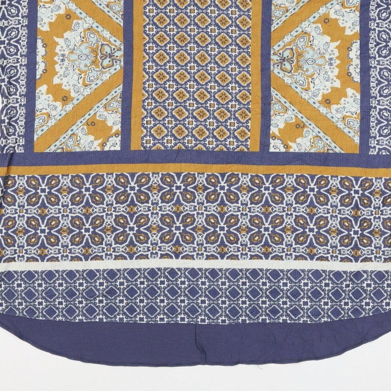 Additional view of Nutmeg Women Multicoloured Geometric Tunic Top UK 22 Short Sleeve