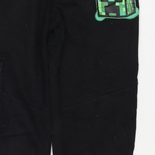 Mojang Studios Boys Black Minecraft Jogger Trousers 12-13 Years