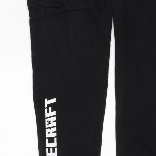 Mojang Studios Boys Black Minecraft Jogger Trousers 12-13 Years