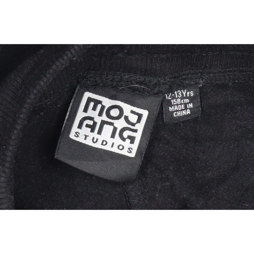 Mojang Studios Boys Black Minecraft Jogger Trousers 12-13 Years