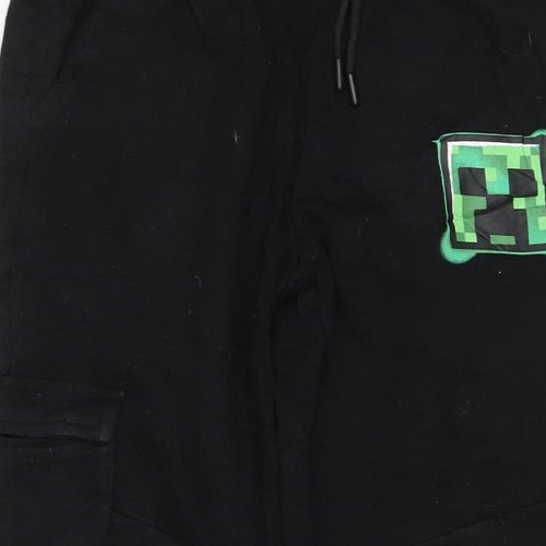 Mojang Studios Boys Black Minecraft Jogger Trousers 12-13 Years
