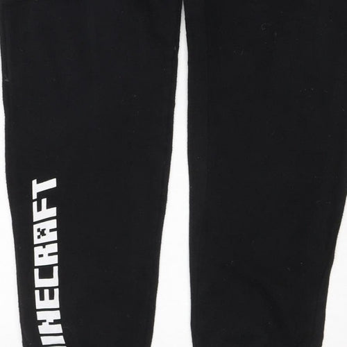 Mojang Studios Boys Black Minecraft Jogger Trousers 12-13 Years