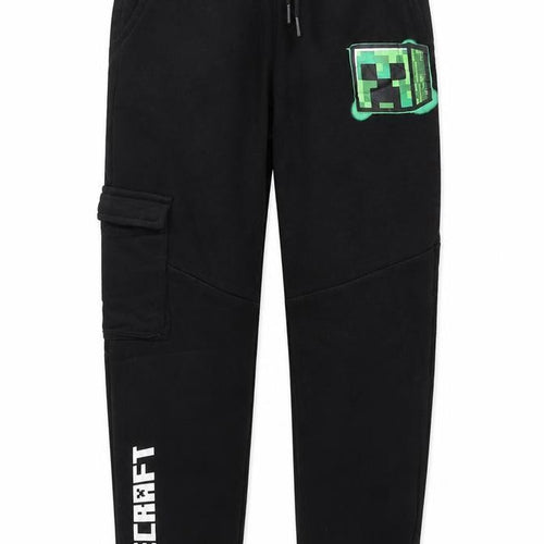 Mojang Studios Boys Black Minecraft Jogger Trousers 12-13 Years