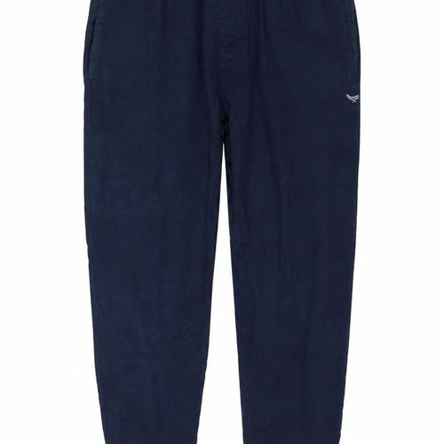 Threadbare Men's Blue M Jogger Trousers Elastic Waist Viscose