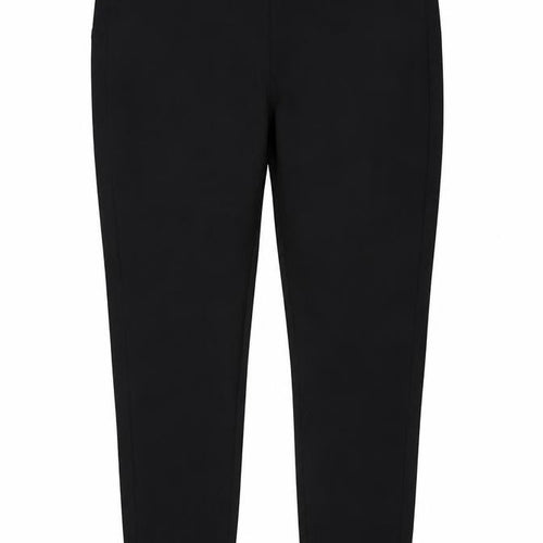 Marks and Spencer Women Black Size 18 Regular Straight Trousers