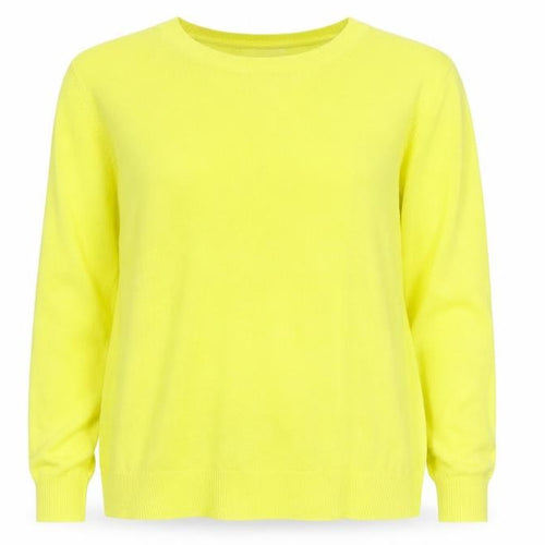 Marks and Spencer Women Yellow Size 16 Crew Neck Lightweight Jumper